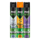 Kit Com 3 Unidades Multi-inseticida 250ml Pro Inset 