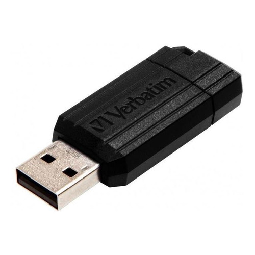 Memoria USB Verbatim Store 'n' Go Pinstripe 32GB 2.0 negro