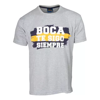 Remera Hombre Boca Juniors Estampa Licencia Oficial!!