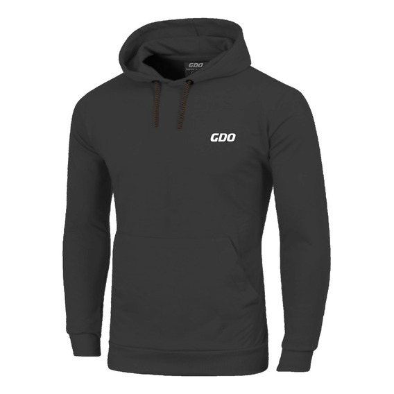 Buzo Canguro Frizado Capucha Hoodie Campera Gdo 