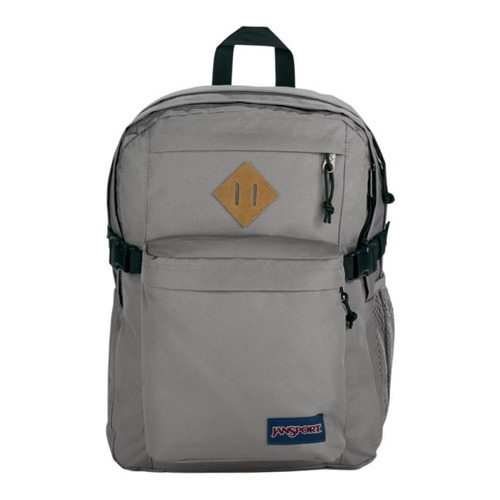 Jansport Mochila Main Campus Graphite Grey 32l Js0a4qul7h6 Color Gris Diseño de la tela Liso