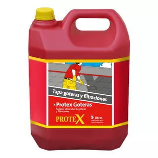 Sellador Goteras Y Filtraciones Protex Incoloro 5lts