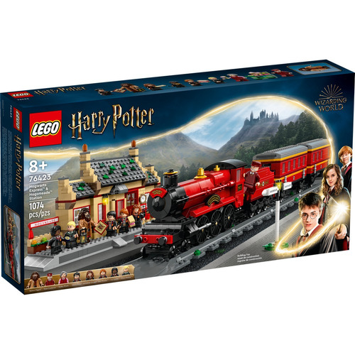 Lego 76423 Expreso De Hogwarts Y Estación De Hogsmeade Cantidad De Piezas 1074