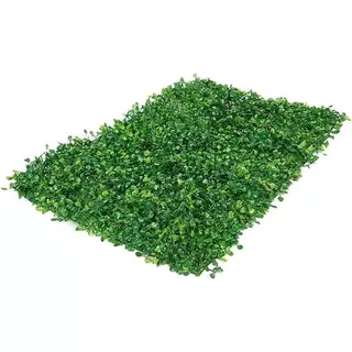 Muro Verde Follaje Artificial Sintético 60x40cm 50 Pzs