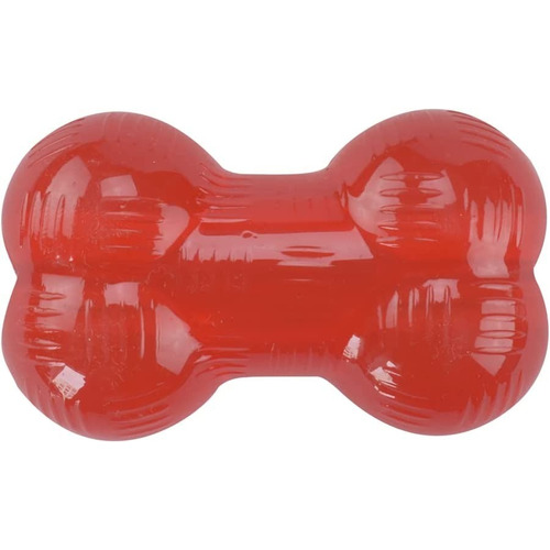 Juguete Hueso Mordedera Xtreme Para Perros Mini Color Rojo