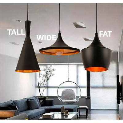 Colgante 3 Luces Moderno Beat Wide Tall Fat Armalo Vos! Led