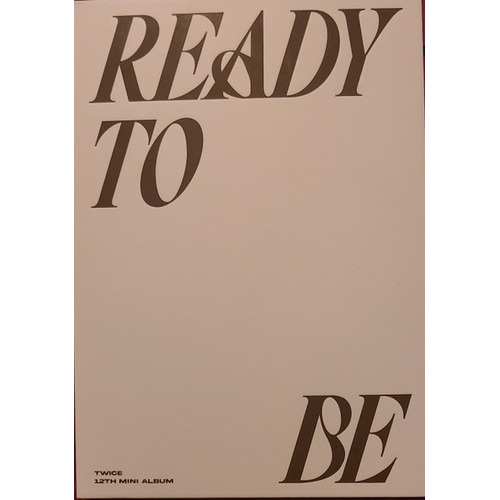 Twice - Ready To Be- cd versión be 2023 producido por JYP Entertainment