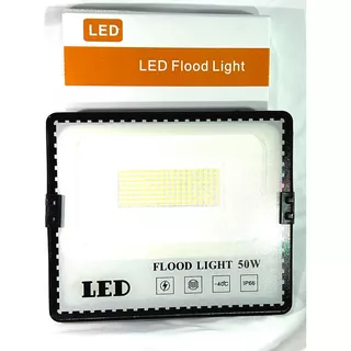 Reflector Foco Led 50w - 144 Leds 220v Bco Frio M4992 F20 Luz Fría