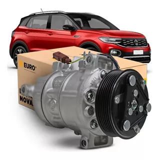 Compressor Ar Condicionado Modelo Sanden Vw T-cross 2022