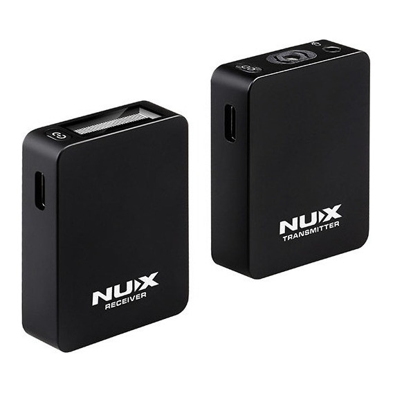 Micrófono Nux B10 Vlog Wireless System - Plus Color Negro