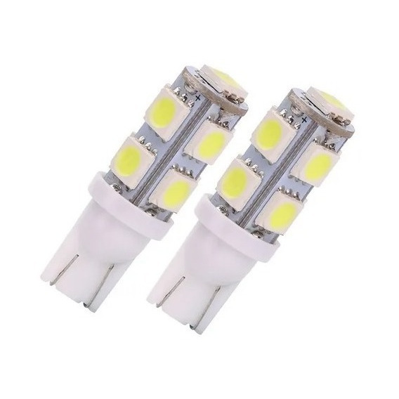 Led Posicion T10 Eversafe 9 Puntas 5050 Smd 6000k 12v Auto