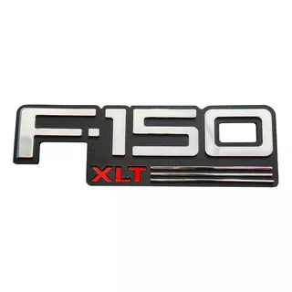 Emblema F150 Xlt Ford Fortaleza ( Placa Incluye Adhesivo 3m)