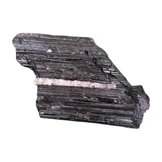 Cristal - Pedra Bruta Bastão Turmalina Negra - Autoproteção