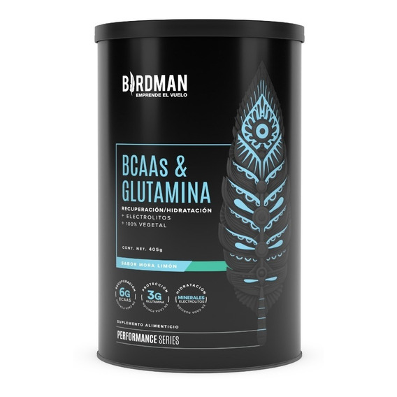 Birdman Bcaa + Glutamina En Polvo 405gr | 30 Porciones |
