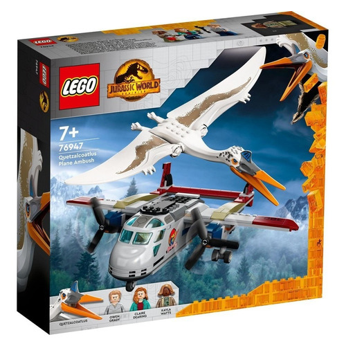 Lego Jurassic World- Emboscada Aérea Del Quetzalcoatlu 76947