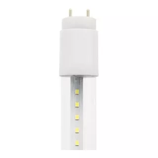 Tubo Led T8 18w Luz Blanca Transparente 1.2m 25 Pzs