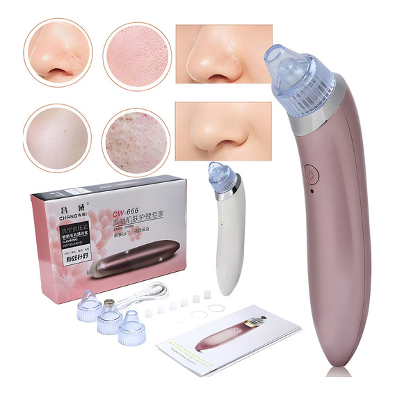 Limpiador Facial Extractor Succión Puntos Negros Espinillas