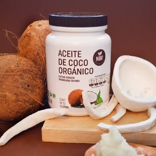 Aceite de Coco Organico Extra Virgen - NBF Market