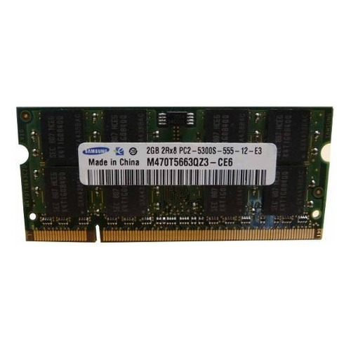 Memoria RAM gamer 2GB 1 Samsung M470T5663QZ3-CE6