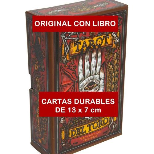 Tarot De Guillermo Del Toro Cartas Y Guía - Y Original