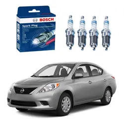  Jogo Velas Bosch Versa 1.6 16v 2011 A 2014