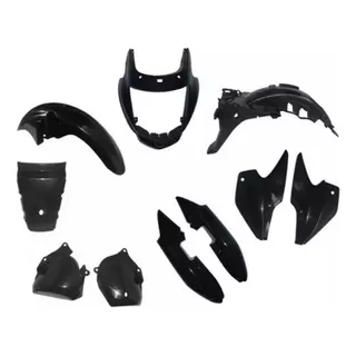 Kit Plasticos Honda Storm Sdh 125 Negro (10) V.c. 1095