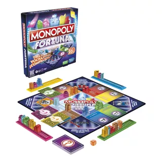 Juego De Mesa Monopoly Fortuna Hasbro Original