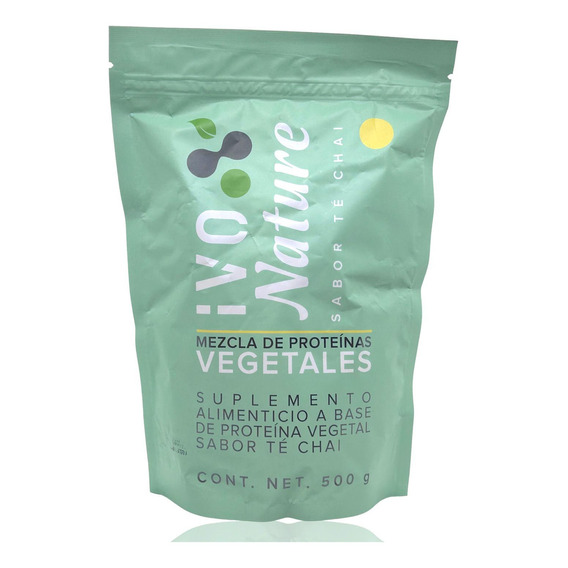 Proteína Vegetal Chai 500 G Ivo Nature Mezcla De Proteínas