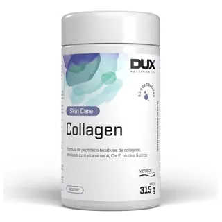 Dux Nutrition Skin E Body Collagen - Colágeno Hidrolisado Verisol  - 330g Sem Sabor