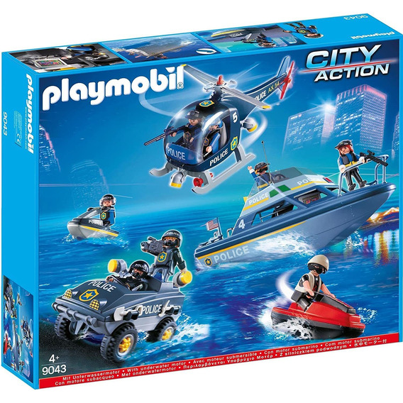 Playmobil® City Action Set Vehiculos Policia Tactica 9043