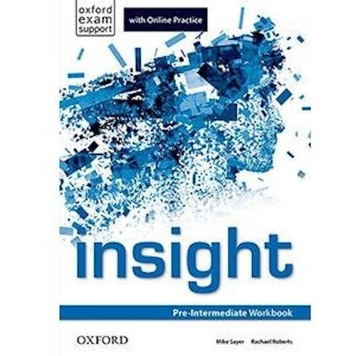Insight Pre Intermediate - Workbook With Online - Oxford