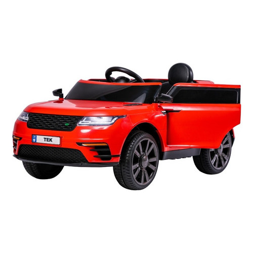 Carro Electrico Montable Con Control Msi Camioneta Usb, Color Rojo