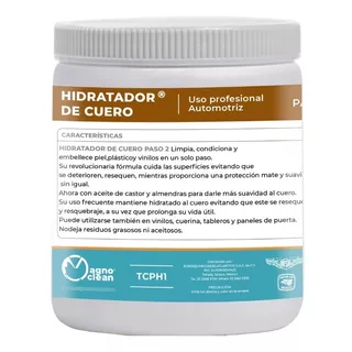 Crema Hidratadora De Cuero Uso Automotriz - Magno Clean 1kg