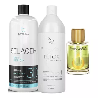 Borabella 3d Selagem Organica Semi Definitiva +shampoo