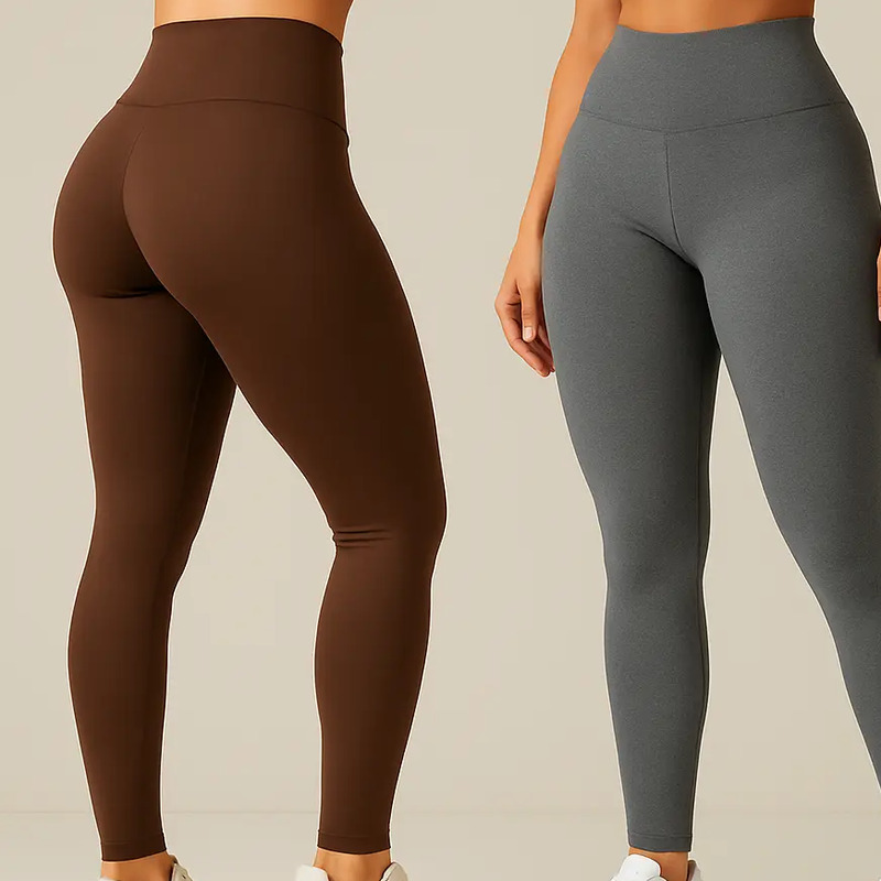 Kit 2 Leggings Femininas Suplex Firmeza Zero Transparência Kit 2 Leggings Femininas Suplex Firmeza Zero Transparência