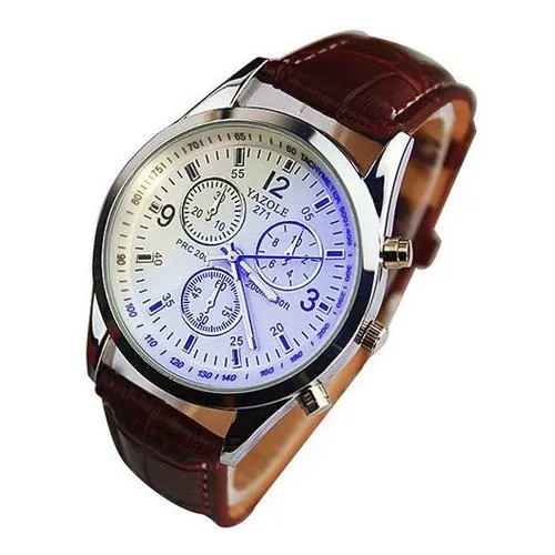 Reloj de pulsera Yazole Rel gio Masculino Yazole 271 Branco