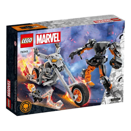 Kit Lego Marvel Meca Y Moto De Ghost Rider 76245 264 Piezas
