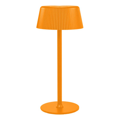 Lámpara De Mesa Led Cct Dimer Usb-c Naranja Mks Naranja