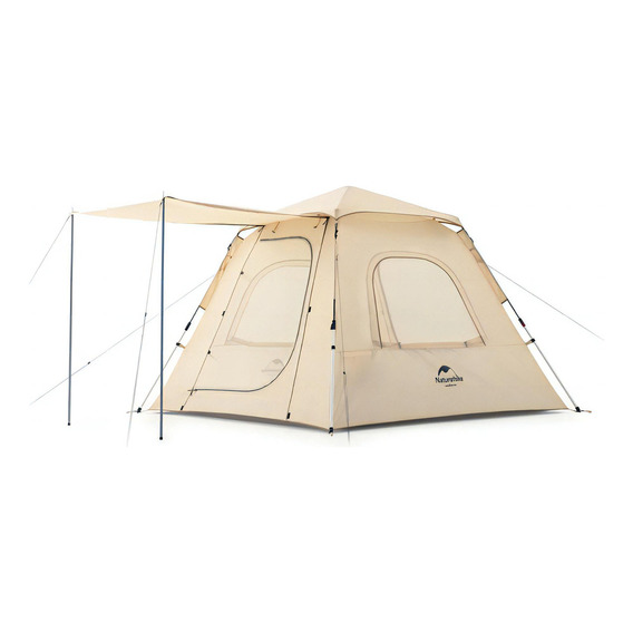 Carpa Automática Autoarmable Naturehike Ango 3 Personas Color Khaki