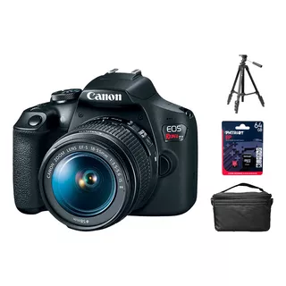 Camara Canon Eos T7+18-55mm Is Ii+tripode (estuche+mem.64gb)