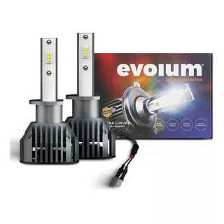 Auto Faros Led Evolum Kit Auxiliares C19 H1 H3 H7 9005 9006