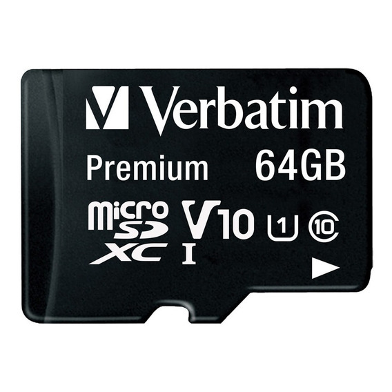 Memoria Sd Verbatim 64gb 44084 Premium Con Adaptador