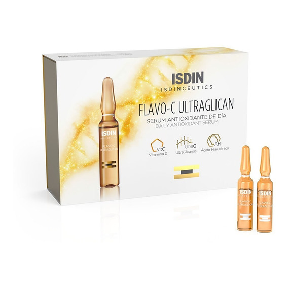 Isdin Flavo-c Ultraglican Isdinceutics 30 Ampollas