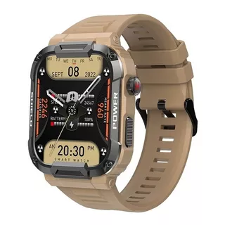 Relógio Militar Ip68 Masculino Smartwatch Resistente Novo