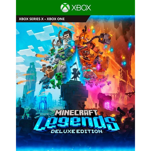 Minecraft Legends  Deluxe Edition Xbox Game Studios Xbox One/Xbox Series X Físico
