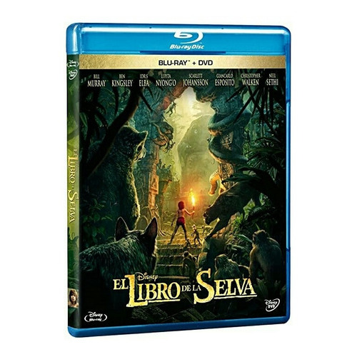 El Libro De La Selva Blu Ray+dvd 2016 Película Nuevo