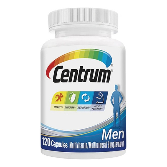 Centrum Hombre Multivitaminico Multimineral 120 Comprimidos