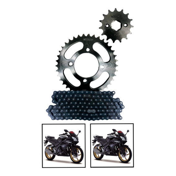 Kit De Sprocket Italika Rt200 20-23 38t 15t 428h*126l