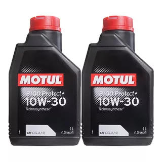 Aceite Motor 10w30 Technosynthese 2100 Protect + Motul 2lt