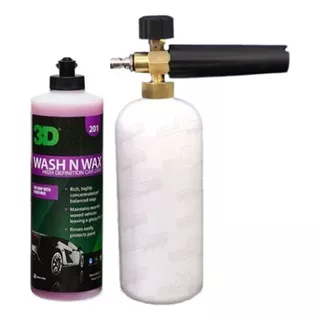 Foam Lance + Shampoo 3d Wash N Wax Temperley Garage